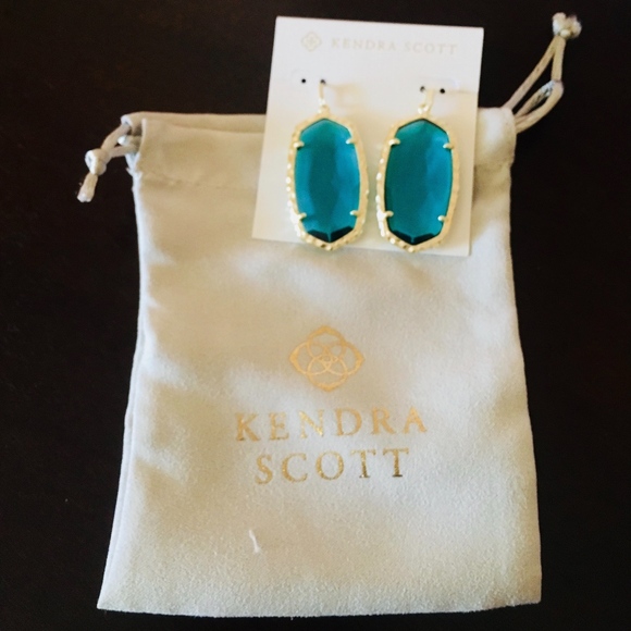 Kendra Scott Jewelry - Kendra Scott Ella Drop Earrings London Blue Gold